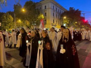 Membri dell’Ordine al Congresso Eucaristico Internazionale di Budapest Membri dell’Ordine al Congresso Eucaristico Internazionale di Budapest